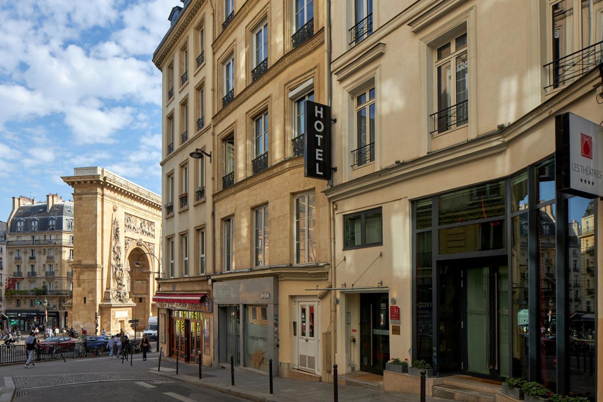 Hotel Les Theatres Paryż Zewnętrze zdjęcie